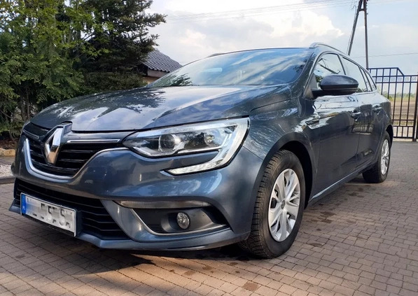 Renault Megane cena 32926 przebieg: 147000, rok produkcji 2018 z Gąbin małe 211